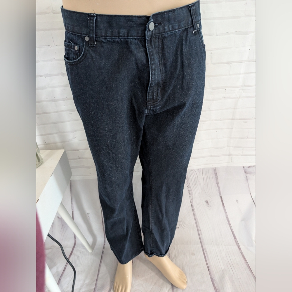 Alfani Men's Deep Indigo Relaxed Jeans Size 40x30